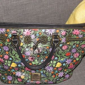 !Dooney & Bourke! Floral Tote Purse